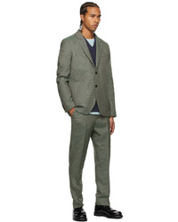 Wood Wood Green Pink Frederick Space Check Blazer
