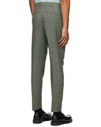 Wood Wood Green Surrey Space Check Trousers