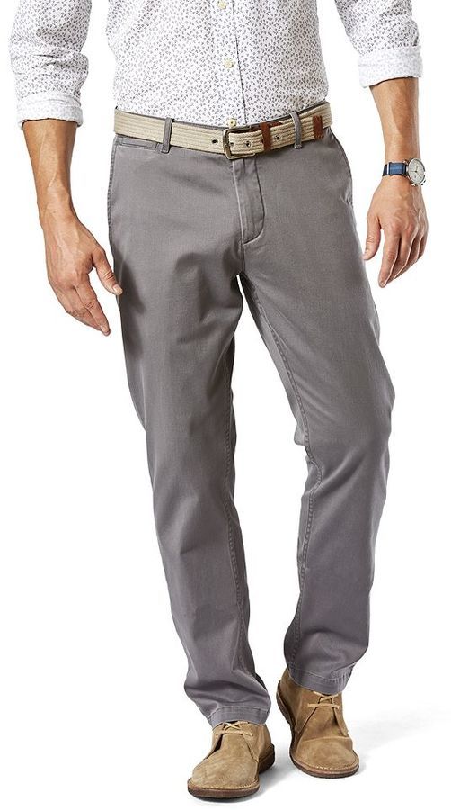 Dockers Athletic Fit Stretch Washed Khaki Pants, $58 | Kohl's | Lookastic