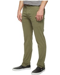 Scotch & Soda Classic Gart Dyed Chino Pants In Stretch Cotton Quality Casual Pants