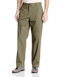 Dockers Field Khaki Washed D3 Classic Fit Flat Front Pant