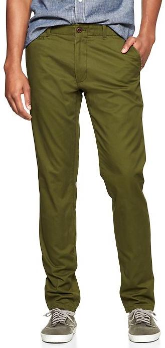 gap lived in tapered khaki