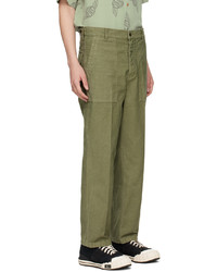 VISVIM Green Alda Trousers