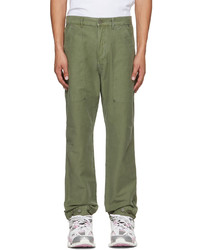 Palm Angels Green Cargo Pants