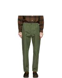 Engineered Garments Green Cotton Trousers