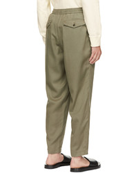 Officine Generale Green Paolo Trousers