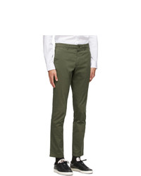 Norse Projects Green Slim Aros Trousers
