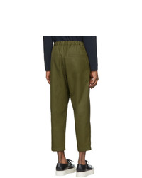 Oamc Khaki Belt Trousers