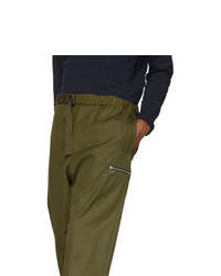 Oamc Khaki Belt Trousers
