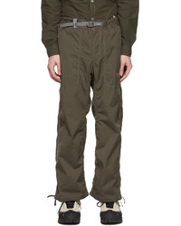And Wander Khaki Cotton Trousers