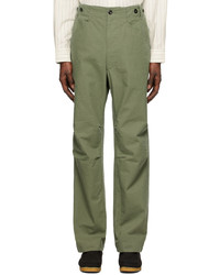 Mhl By Margaret Howell Khaki Surplus Trousers