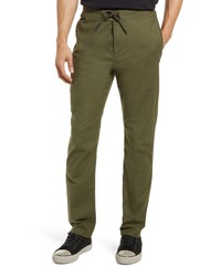 Roark Layover 20 Travel Pants In Military At Nordstrom