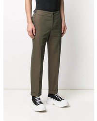 Alexander McQueen Logo Tape Detail Chino Trousers