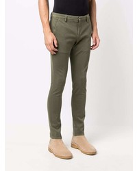 Dondup Mid Rise Chino Trousers