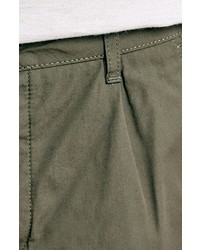 Topman Pleated Relaxed Tapered Fit Chinos