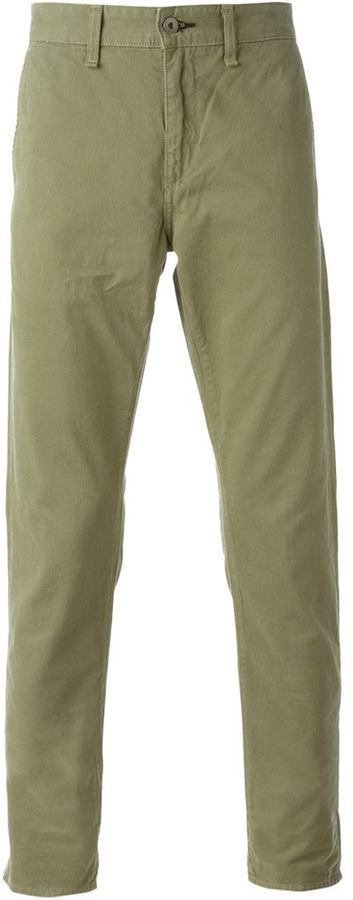 Rag and Bone Rag Bone Chino Trousers, $182 | farfetch.com | Lookastic