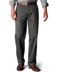 Dockers Signature Khaki Straight Fit Flat Front Pants Limited Quantities