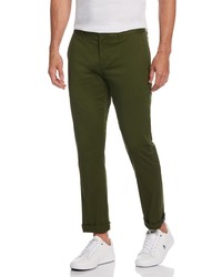 Original Penguin Slim Fit Stretch Chino Pants In Rifle Green At Nordstrom