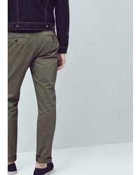 Mango Outlet Straight Fit Cotton Chinos