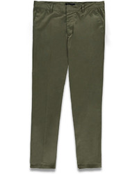 Forever 21 Straight Leg Chino Trousers