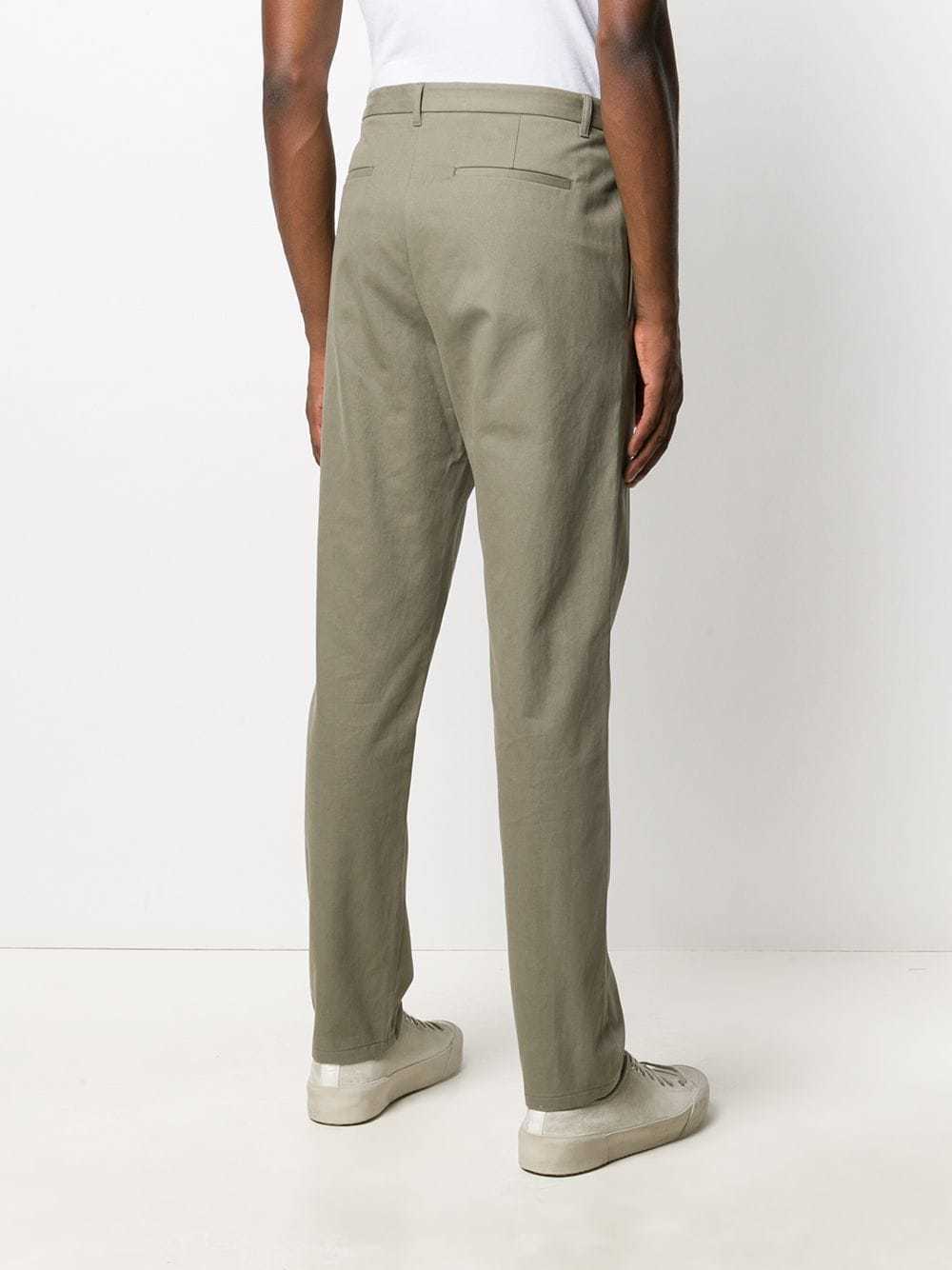 A.P.C. Straight Leg Chinos, $160 | farfetch.com | Lookastic