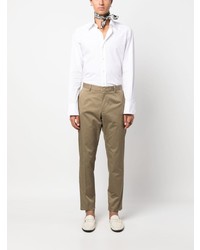 Dolce & Gabbana Straight Leg Cotton Chino Trousers