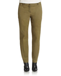 Eileen Fisher Stretch Cotton Chino Pants