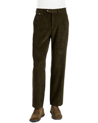 Black Brown 1826 Tailored Fit Chino Pants