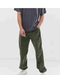 Collusion Tall Cuffed Cord Trousers