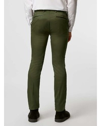 Topman Khaki Ultra Skinny Fit Pants