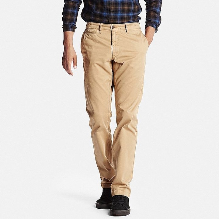 uniqlo flat front chino