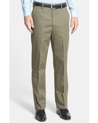 Berle Wrinkle Resistant Cotton Trousers