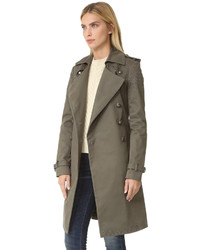 Rebecca Minkoff Amis Coat With Grommets