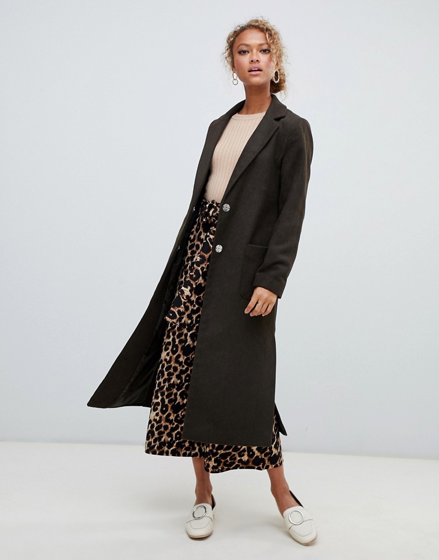 New look sale maxi coat