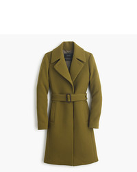 J.Crew Double Cloth Belted Trench Coat