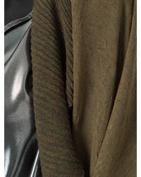 Masnada Draped Cardigan Coat