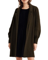 Madewell Pique Relaxed Cardigan Coat