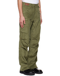 Andersson Bell Green Flash Cargo Pants
