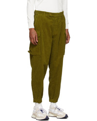Ts(S) Green Gart Dyed Corduroy Cargo Pants