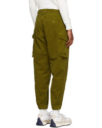 Ts(S) Green Gart Dyed Corduroy Cargo Pants