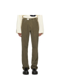 RAF SIMONS Inversed Zip Oiled PantsAW2004 Waves  ARCHIVED