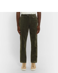 Oliver Spencer Fishtail Cotton Corduroy Trousers