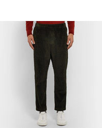 Barena Tapered Cotton Corduroy Trousers