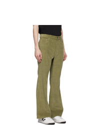Kenzo Khaki Corduroy Trousers