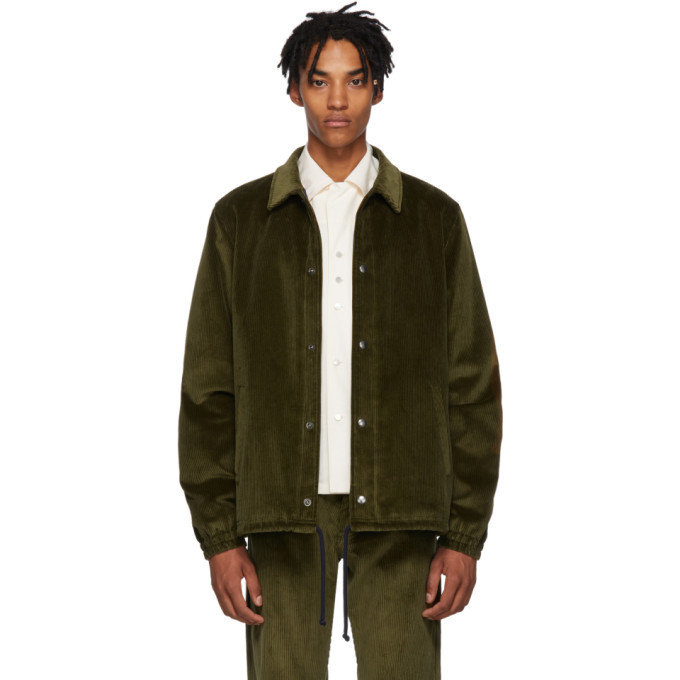 Missoni Green Corduroy Jacket, $319 | SSENSE | Lookastic