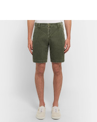 Remi Relief Slim Fit Cotton Blend Corduroy Shorts