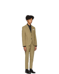 Neil Barrett Tan Corduroy Suit