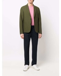 PS Paul Smith Single Breasted Cotton Blend Blazer