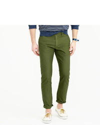 J.Crew Gart Dyed Cotton Oxford Pant In 484 Slim Fit