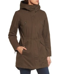 Catherine Malandrino Catherine Parka With Removable Faux Fur Trim